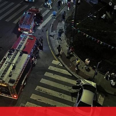 Quatro feridos em colisão no Porto