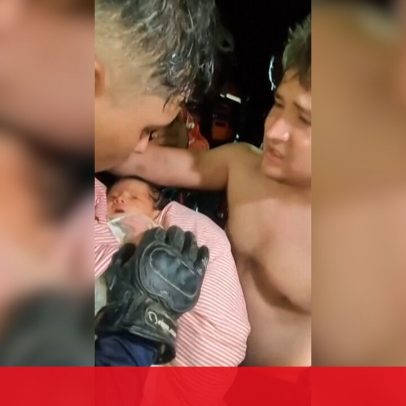 Mãe e bebé de 18 dias resgatados de escombros na Venezuela
