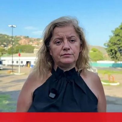 Tânia Laranjo no local de nova réplica de sismo de 4,6 na Venezuela