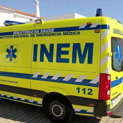 Colisão entre moto e carro deixa ferido grave em Gondomar