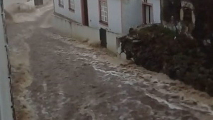 Mau tempo nos Açores