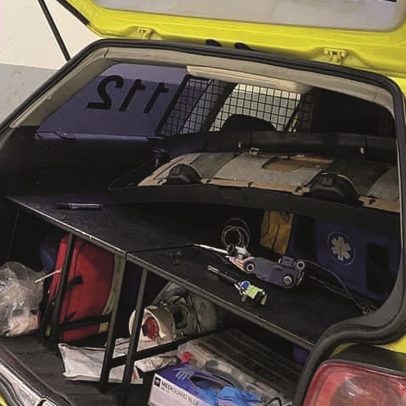 Despiste de carro em Gondomar deixa dois feridos