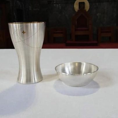 Cálice litúrgico do século XVI devolvido pelos CTT à ilha de Santa Maria