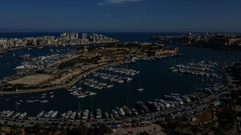 Ilha de Malta, no Mediterrâneo