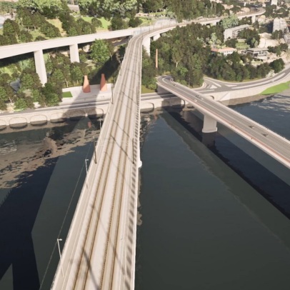 Ponte confirmada, estação em S. Ovídio e passagem em Porto-Campanhã para TGV
