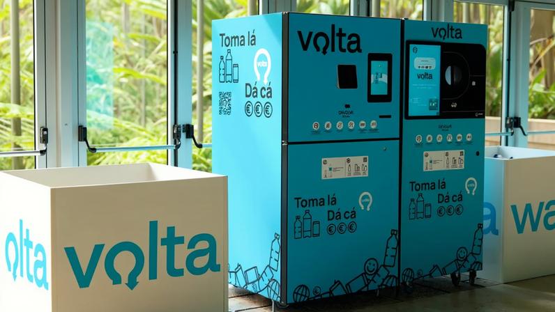 O Volta pretende reciclar 90% dos produtos abrangidos até 2029