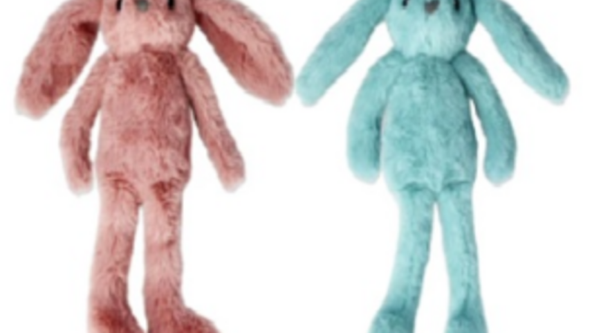 ARAE alerta recall urgente de peluches coelho Flying Tiger por risco de asfixia
