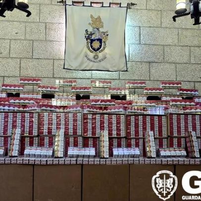 GNR apreende mais de meio milhão de cigarros em Lousada
