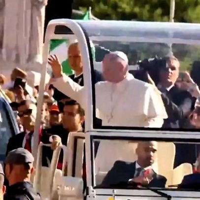 Milhares chegam a Madrid para ouvir o Papa, que diz não temer a paz