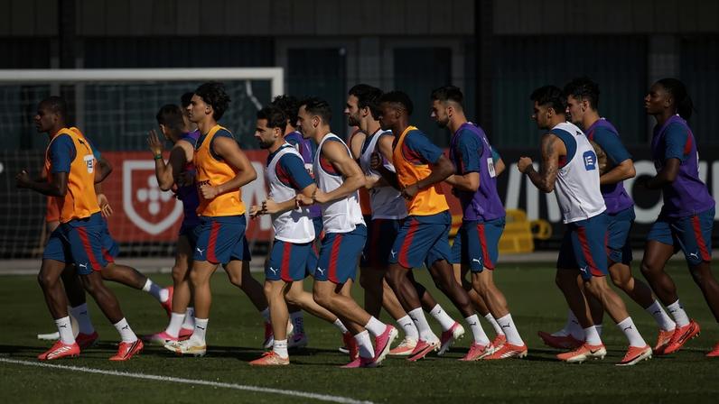 Treino da Seleção portuguesa de futebol antes do Mundial2026