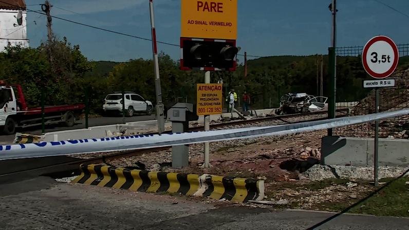 Passagem de nível em Torres Vedras