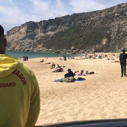 Três crianças resgatadas do mar na Nazaré e na Lourinhã