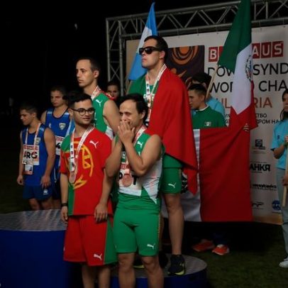 Portugal soma quatro medalhas nos Mundiais de atletismo para síndrome de Down