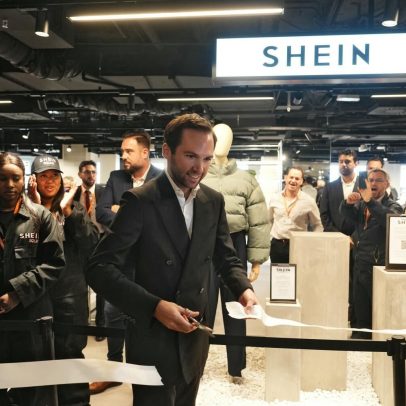 Shein encerra a primeira loja física permanente em Paris