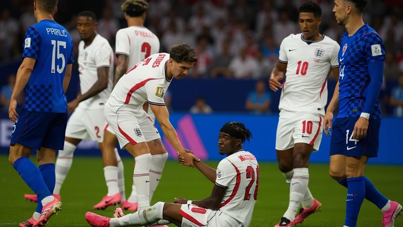 Inglaterra vence a Croácia e avança