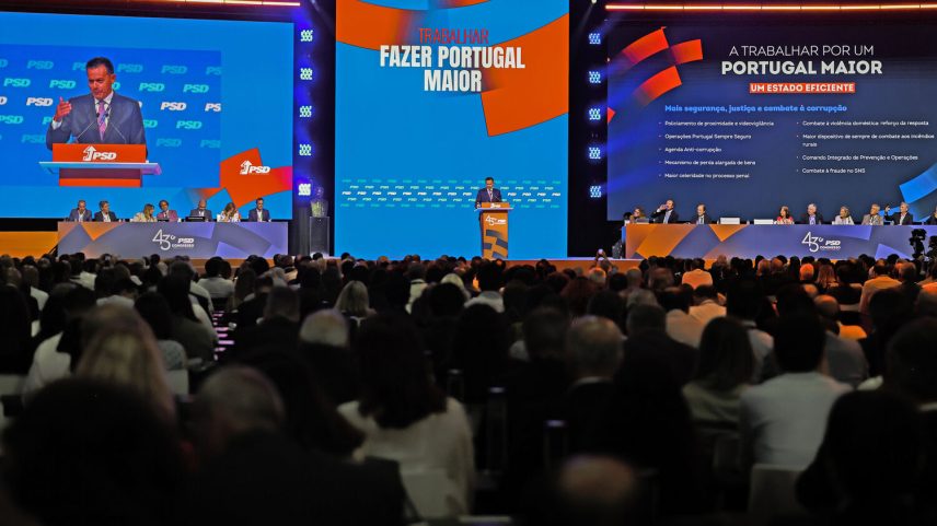 O 43.º Congresso Nacional do PSD termina este domingo em Anadia, Aveiro