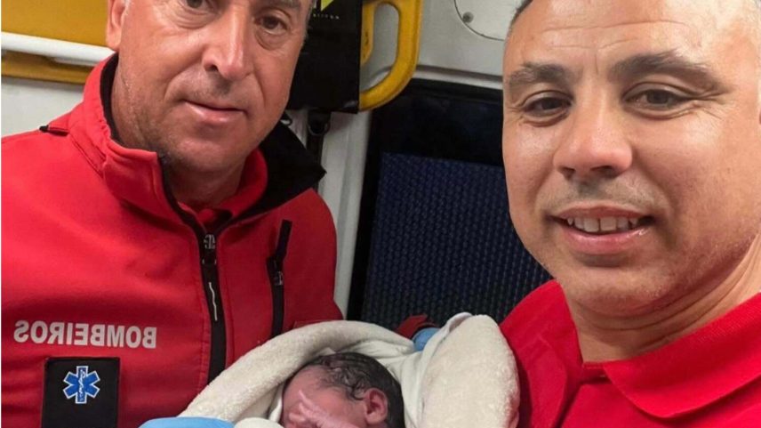 Bebé nasce em casa com ajuda dos bombeiros em Vila do Conde