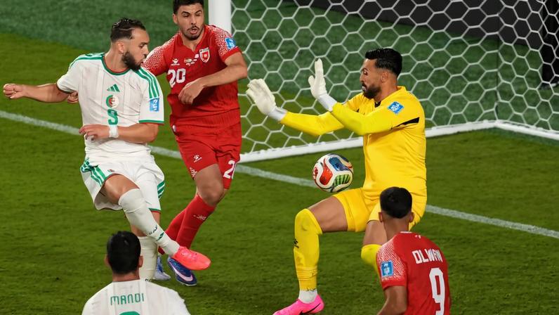 Argélia marca frente à Jordânia no Mundial2026