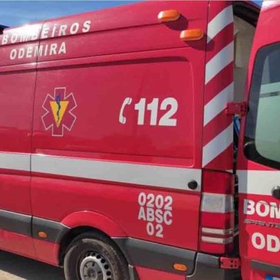 Colisão entre três viaturas deixa ferido grave em Relíquias