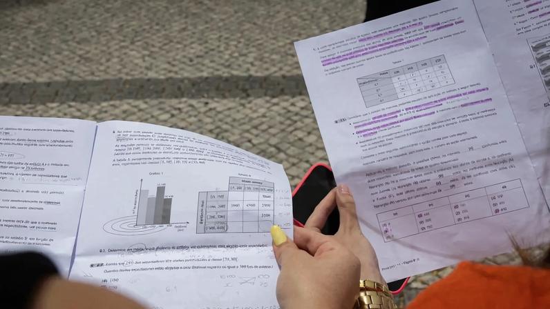Classificação digital dos exames nacionais em recuperação após falhas técnicas