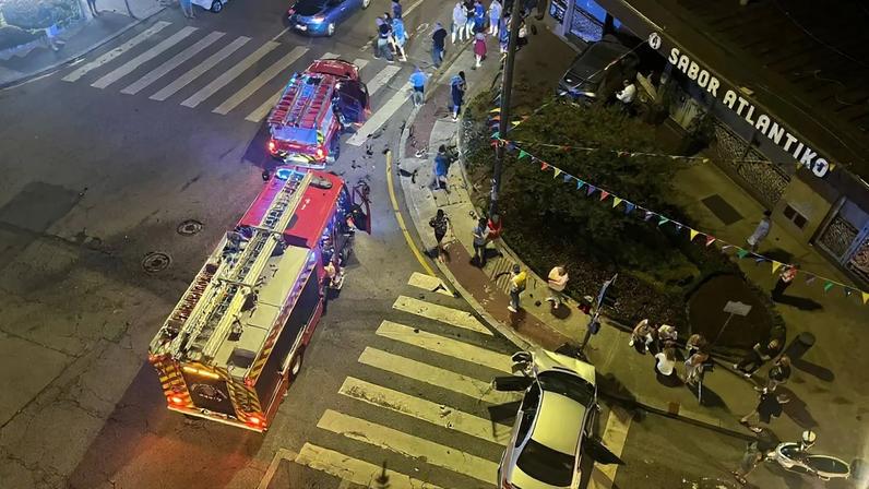 Quatro feridos em colisão no Porto