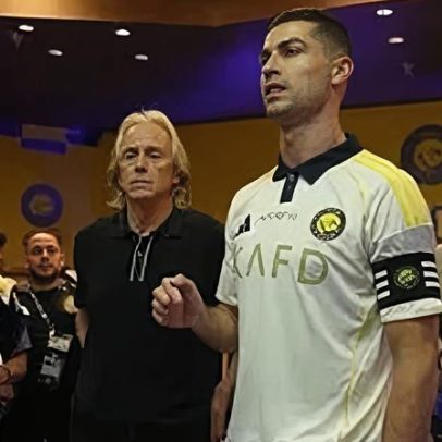 Ronaldo faz discurso antes do jogo decisivo do título do Al Nassr
