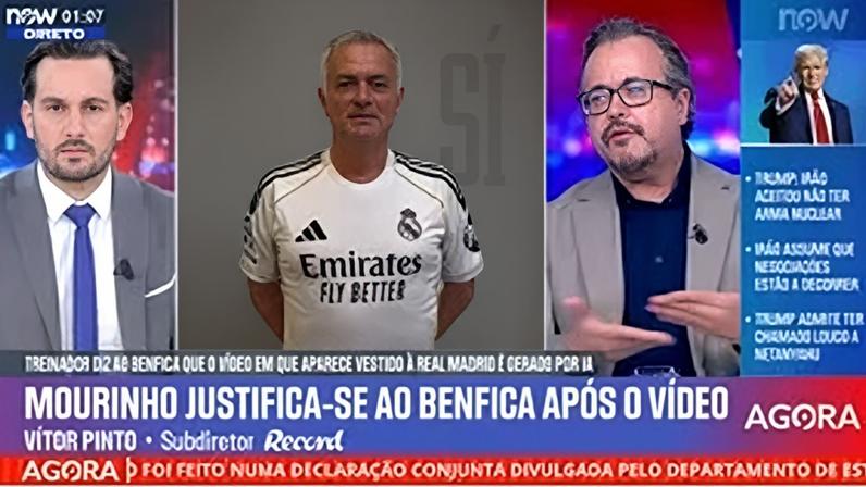 Benfica tinha mais argumentos para rescindir com Mourinho, diz Vítor Pinto