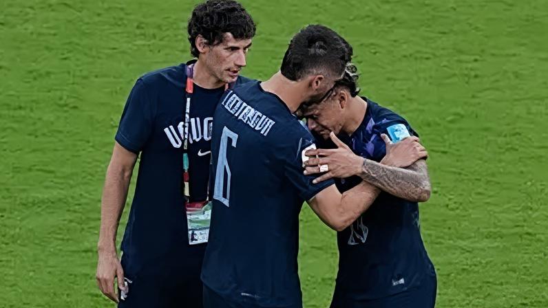 Maxi Araújo em lágrimas após despedida ao Mundial 2026