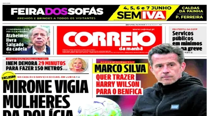 Capa do jornal