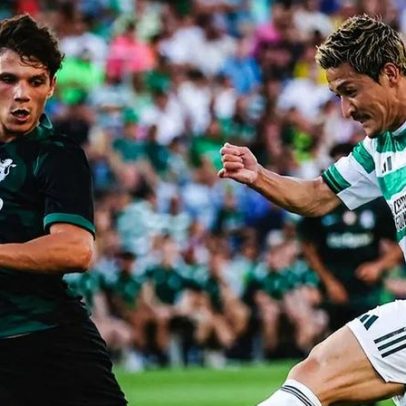 Sporting joga contra Celtic em treino de pré-temporada no Algarve