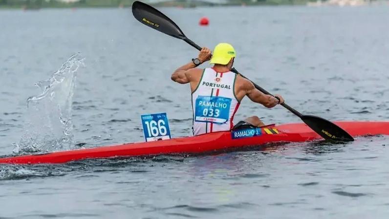 Ramalho e Santos não concluem a final de K1 sénior nos Europeus de Canoagem