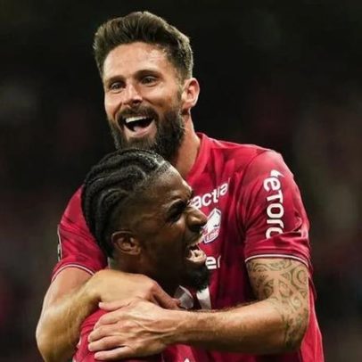 Giroud renova com o Lille por uma temporada