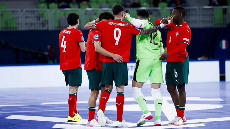 Portugal enfrenta Roménia e Dinamarca na qualificação para o Mundial de futsal 2028