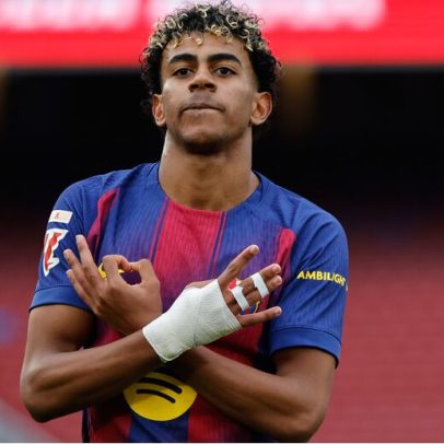 Lamine Yamal eleito melhor jogador da Liga Espanhola na época