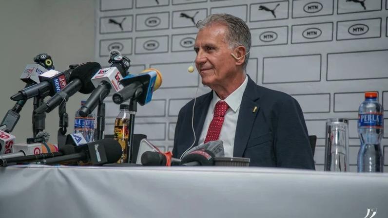 Carlos Queiroz orienta seleção do Gana