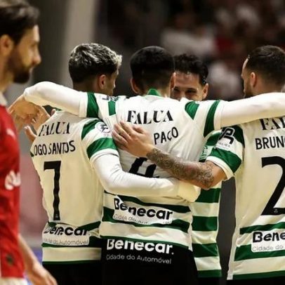 Sporting afasta Sp. Braga e defronta Benfica na final da Liga de futsal