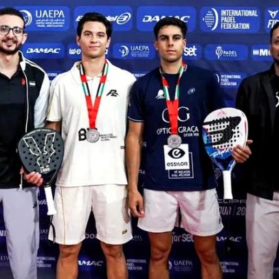 Peu Araújo e Pedro Graça perdem final em Abu Dhabi