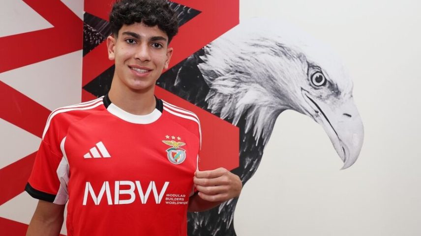 Filho de Artur Moraes assina contrato de formação com o Benfica