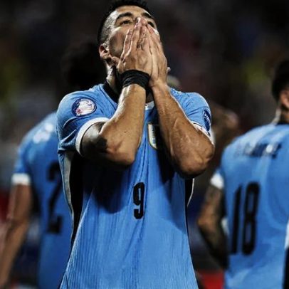 Uruguai não vence Mundiais sem Luis Suárez titular desde 1990
