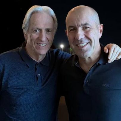 Jorge Jesus e Leonardo Jardim almoçam juntos no Rio de Janeiro