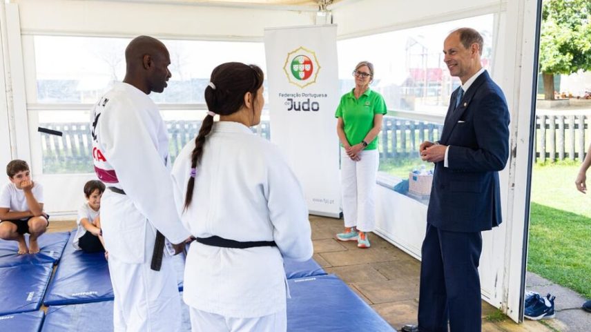 Movimento Paralímpico anima-se com visita do Duque de Edimburgo