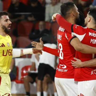 Águia avança à final após vencer Leões de Porto Salvo 4-3