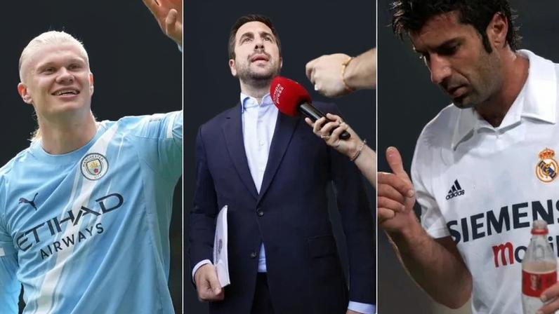 Enrique Riquelme prometeu Haaland no Real Madrid e lembrou caso de Luís Figo