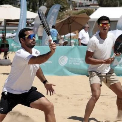 Pares masculinos portugueses eliminados na primeira ronda da Sand Series