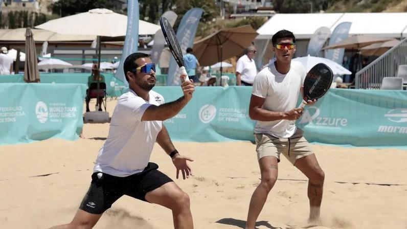 Pares masculinos portugueses eliminados na primeira ronda da Sand Series