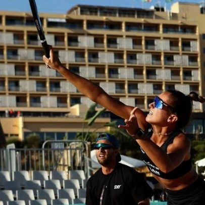 Marta Magalhães falha nos quartos de final dos pares mistos na Sand Series