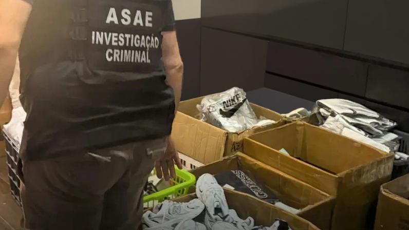 Material apreendido pela ASAE