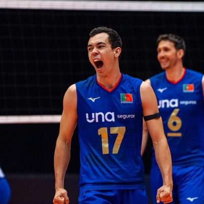 Portugal vence a Islândia na Liga Europeia de voleibol