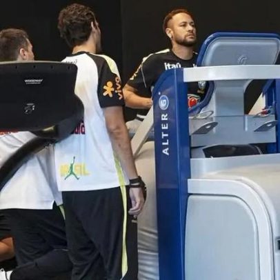 Neymar usa passadeira da NASA para acelerar recuperação