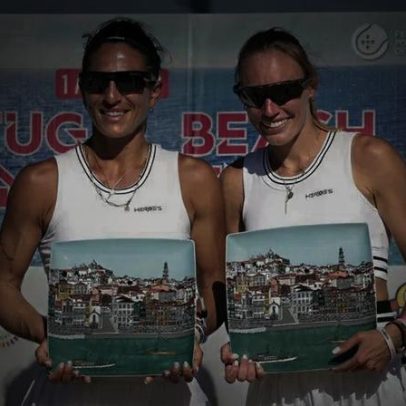 Giulia Gasparri e Ninny Valentini vencem a Sand Series em Portimão
